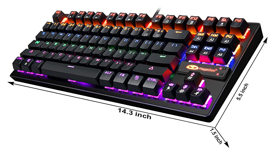 MK1 87 Keys Mechanical Keyboard-a6